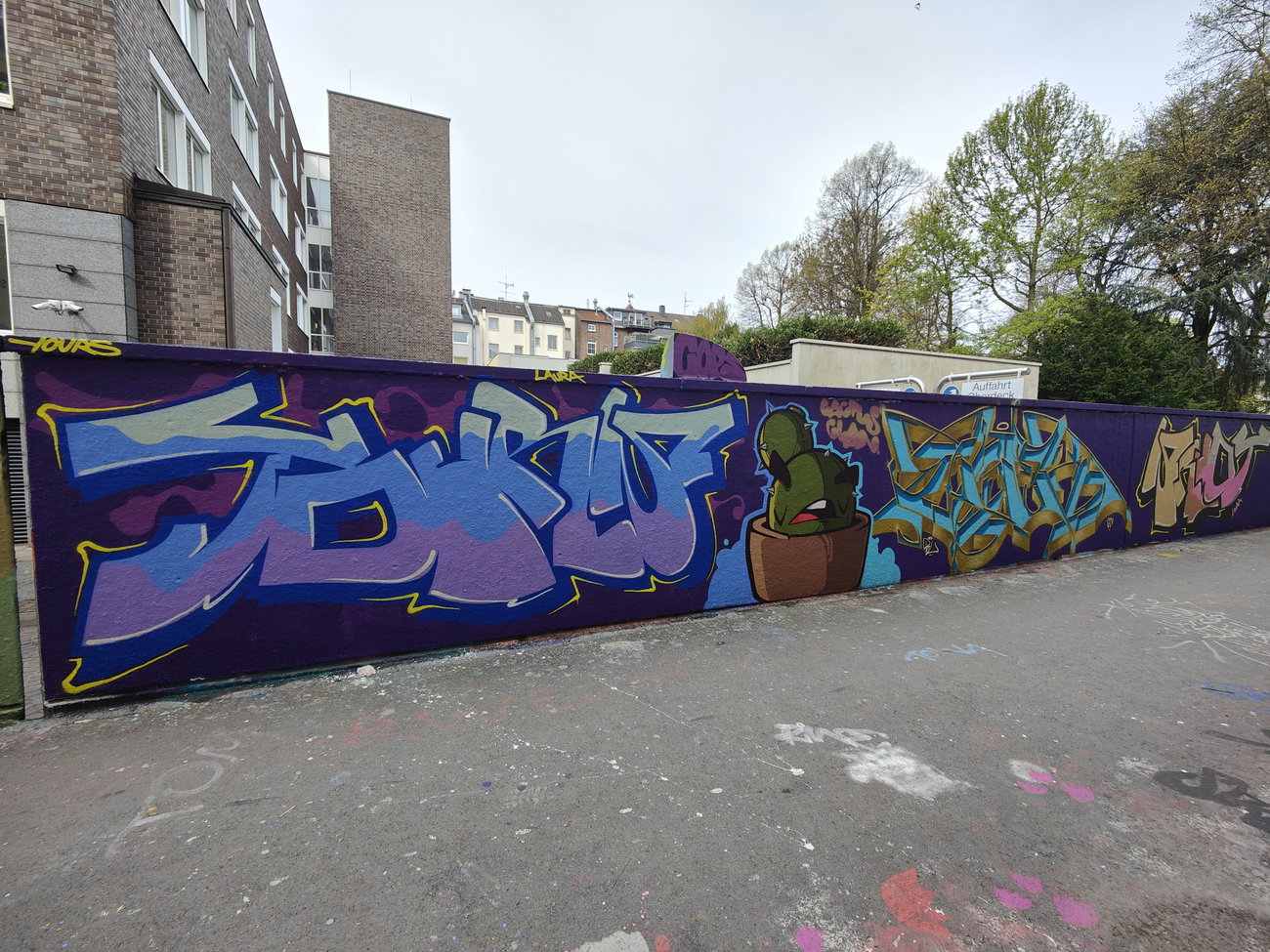 Graffiti Wall in Essen - Photo by Kico_one (2026)
