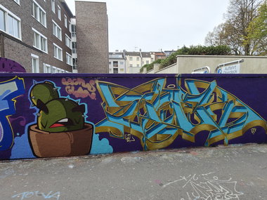 Graffiti Wall in Essen - Photo by Kico_one (2026)