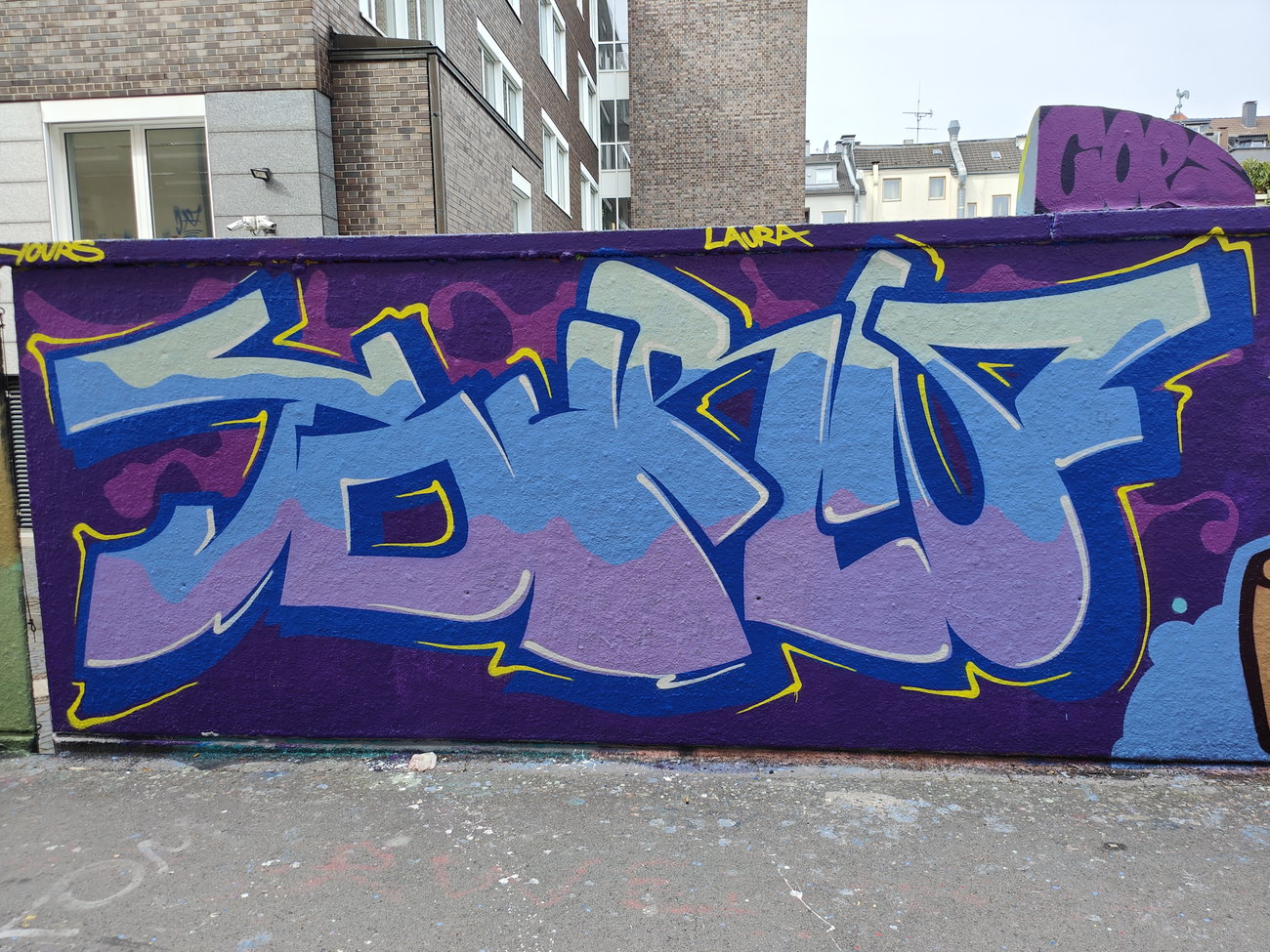 Graffiti Wall in Essen - Photo by Kico_one (2026)