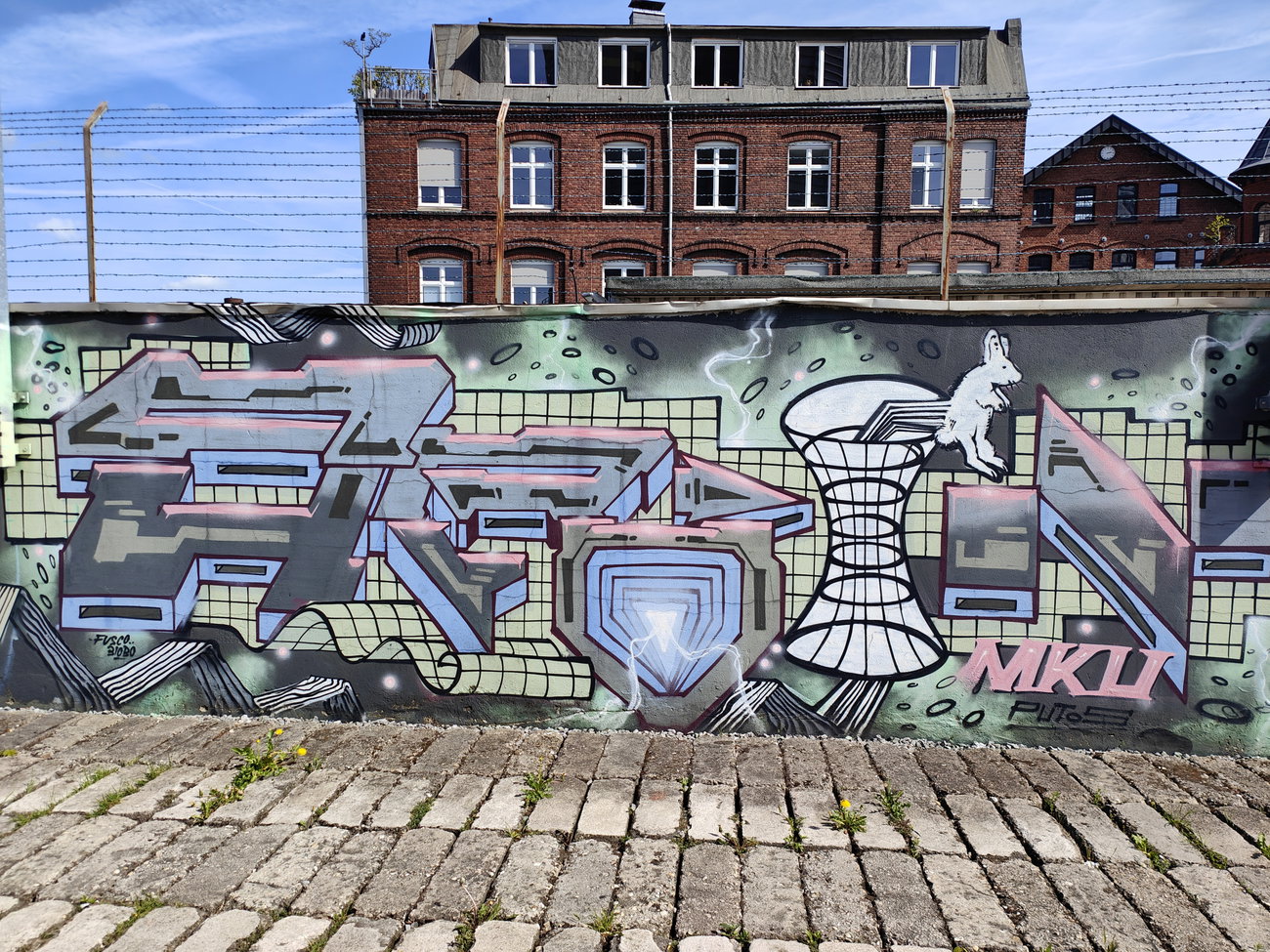 Graffiti Wall in Wuppertal - Photo by Kico_one