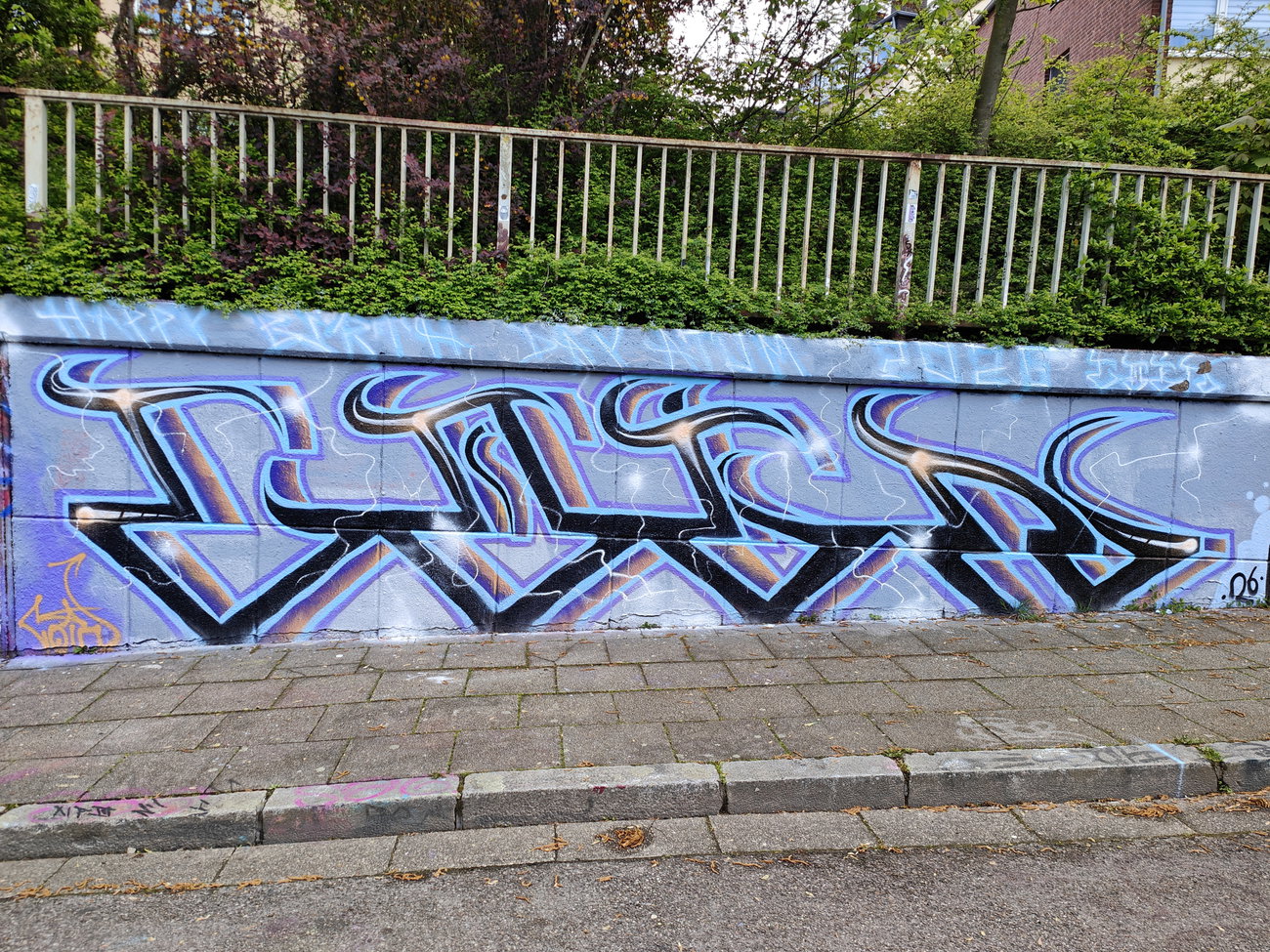 Graffiti Wall in Essen - Photo by Kico_one - Essen (2026)