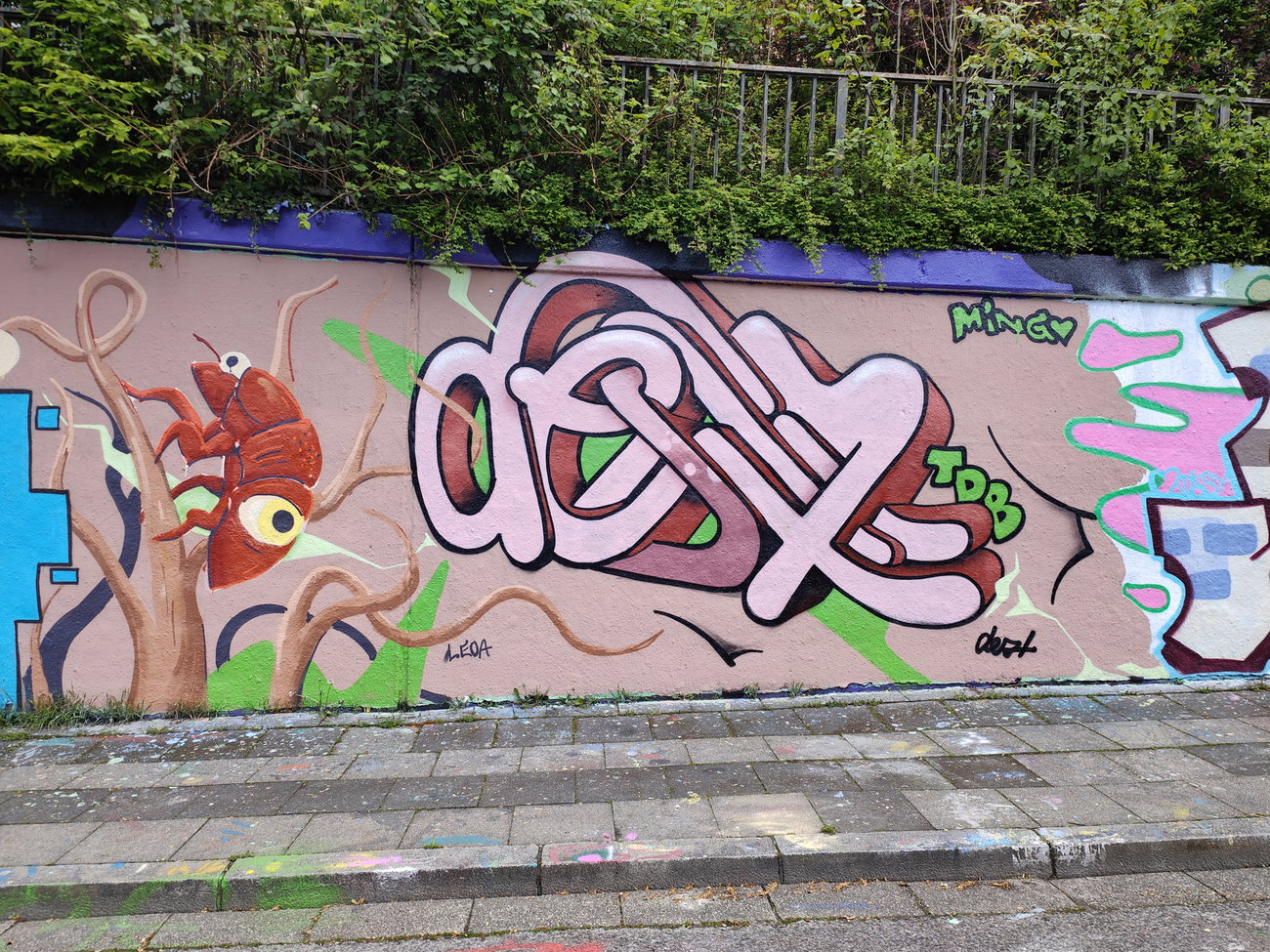 Graffiti Wall in Essen - Photo by Kico_one - Essen (2026)