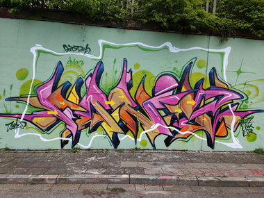 Graffiti Wall in Essen - Photo by Kico_one - Essen (2026)