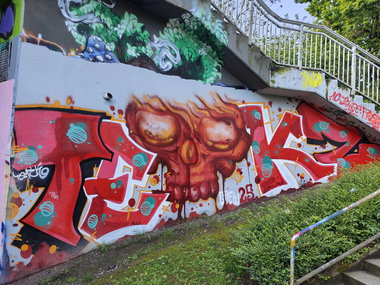 Graffiti Wall in Essen - Photo by Kico_one - Essen (2026)
