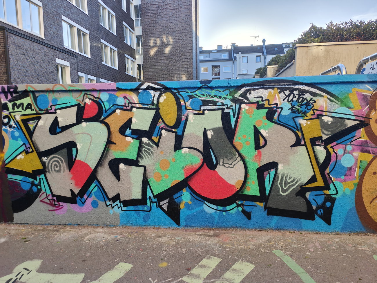 Graffiti Wall in Essen - Photo by Kico_one - Essen, Seior (2026)