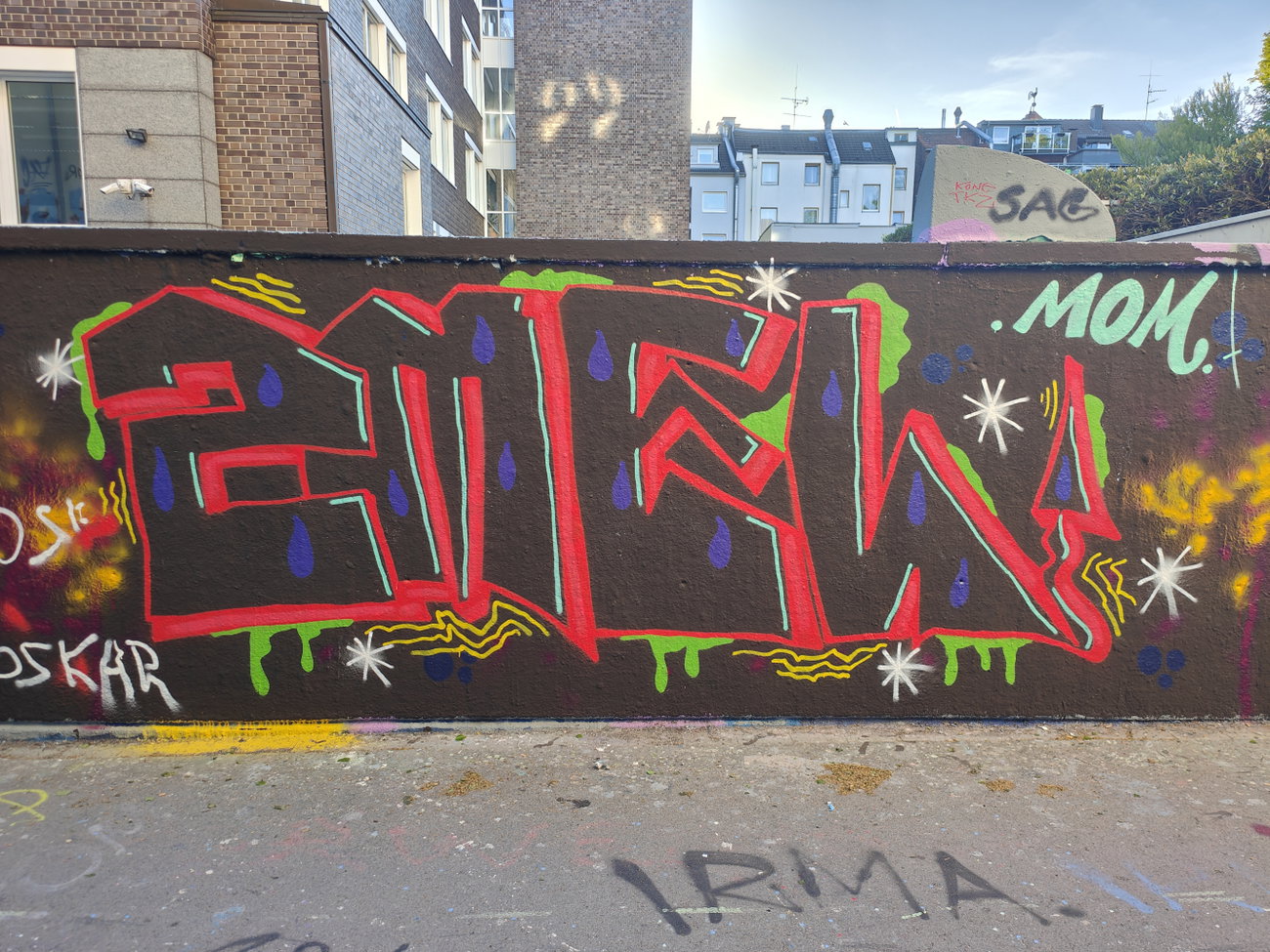 Graffiti Wall in Essen - Photo by Kico_one - Essen, ZMEL (2026)
