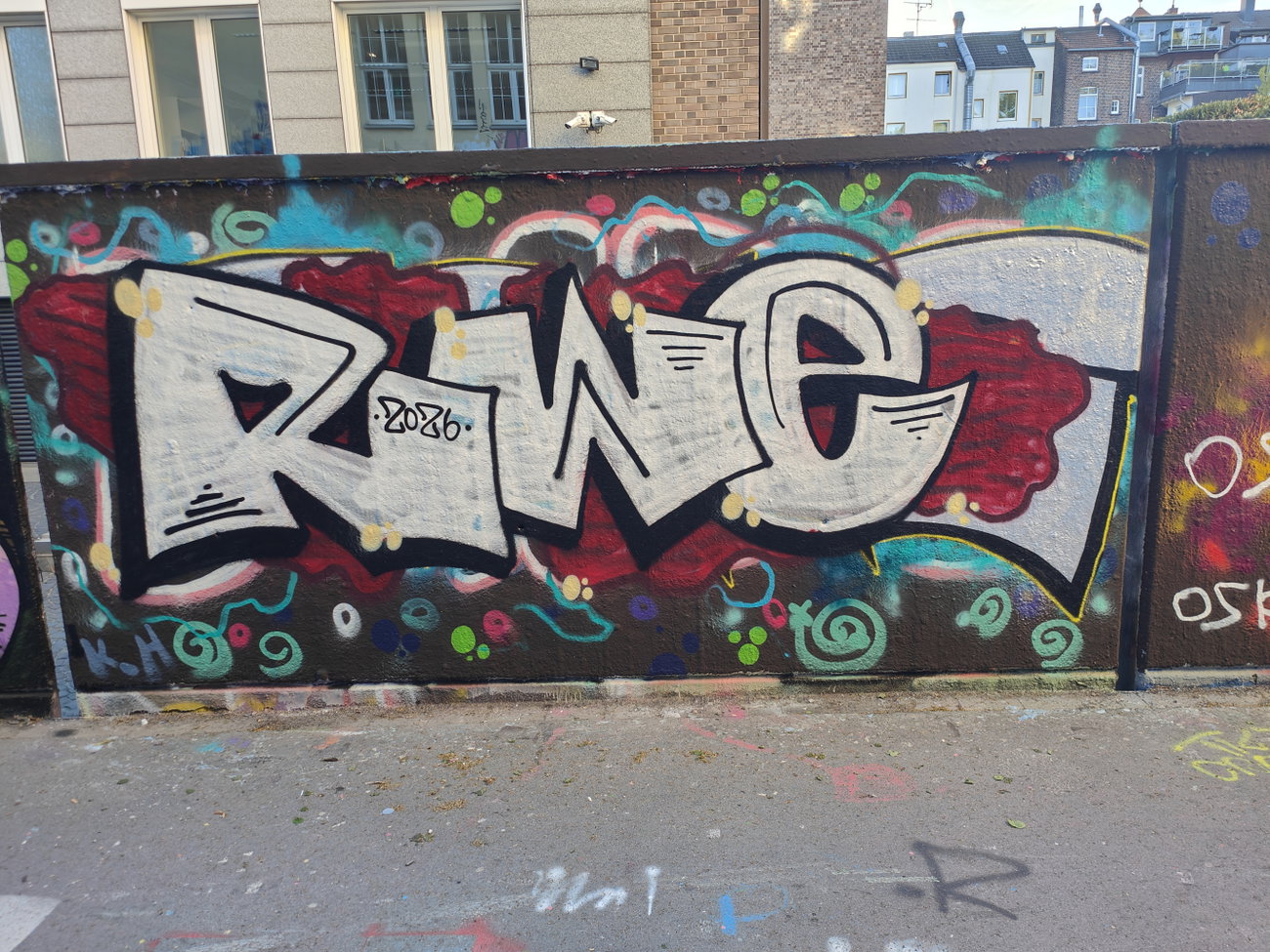 Graffiti Wall in Essen - Photo by Kico_one - Essen, Ultras, rwe (2026)