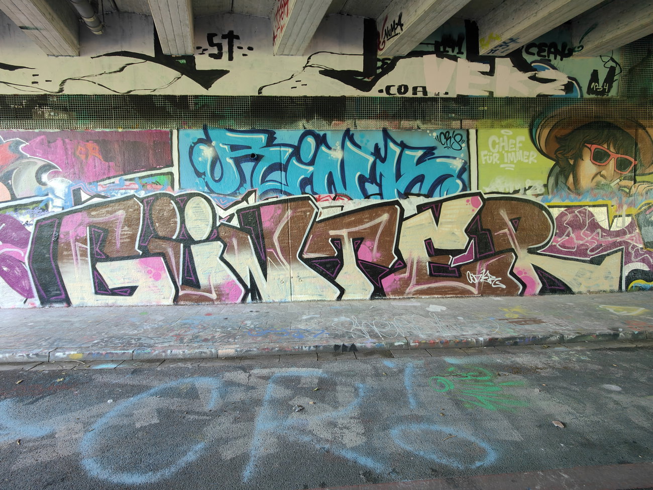 Graffiti Wall in Essen - Photo by Kico_one - Essen (2026)