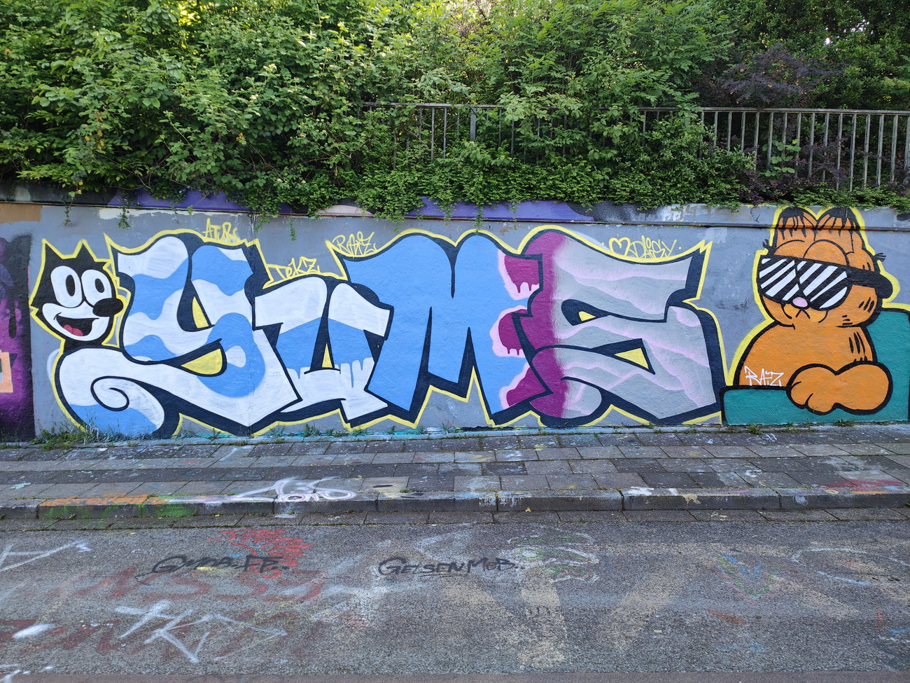 Graffiti Wall in Essen - Photo by Kico_one - Essen, Yums (2026)