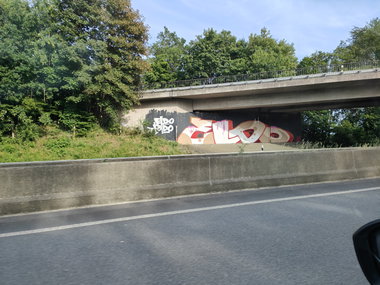 Graffiti Bombing in Enschede - Photo by Kico_one