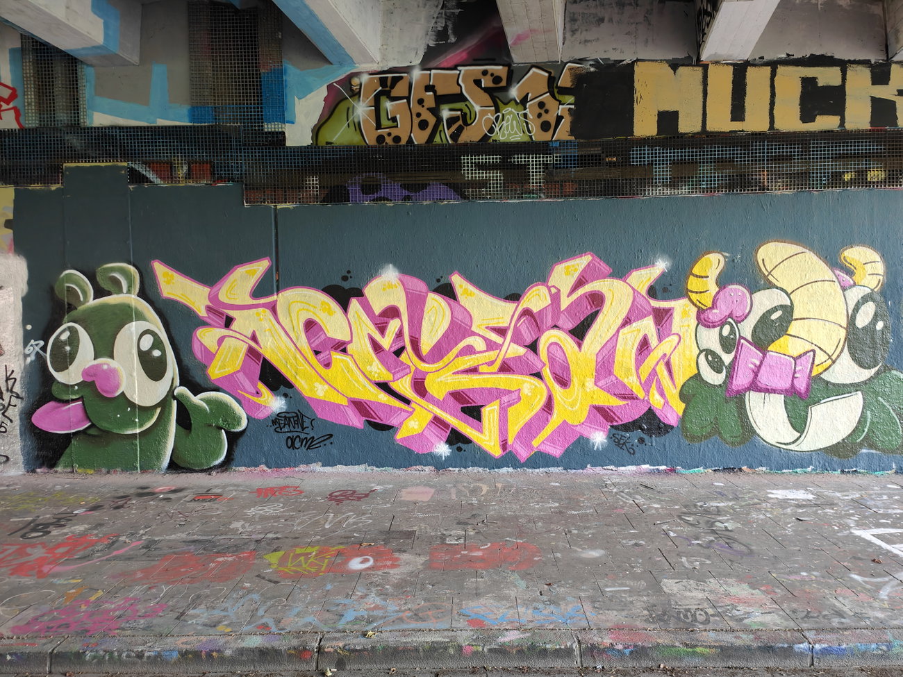 Graffiti Wall in Essen - Photo by Kico_one - Essen (2026)