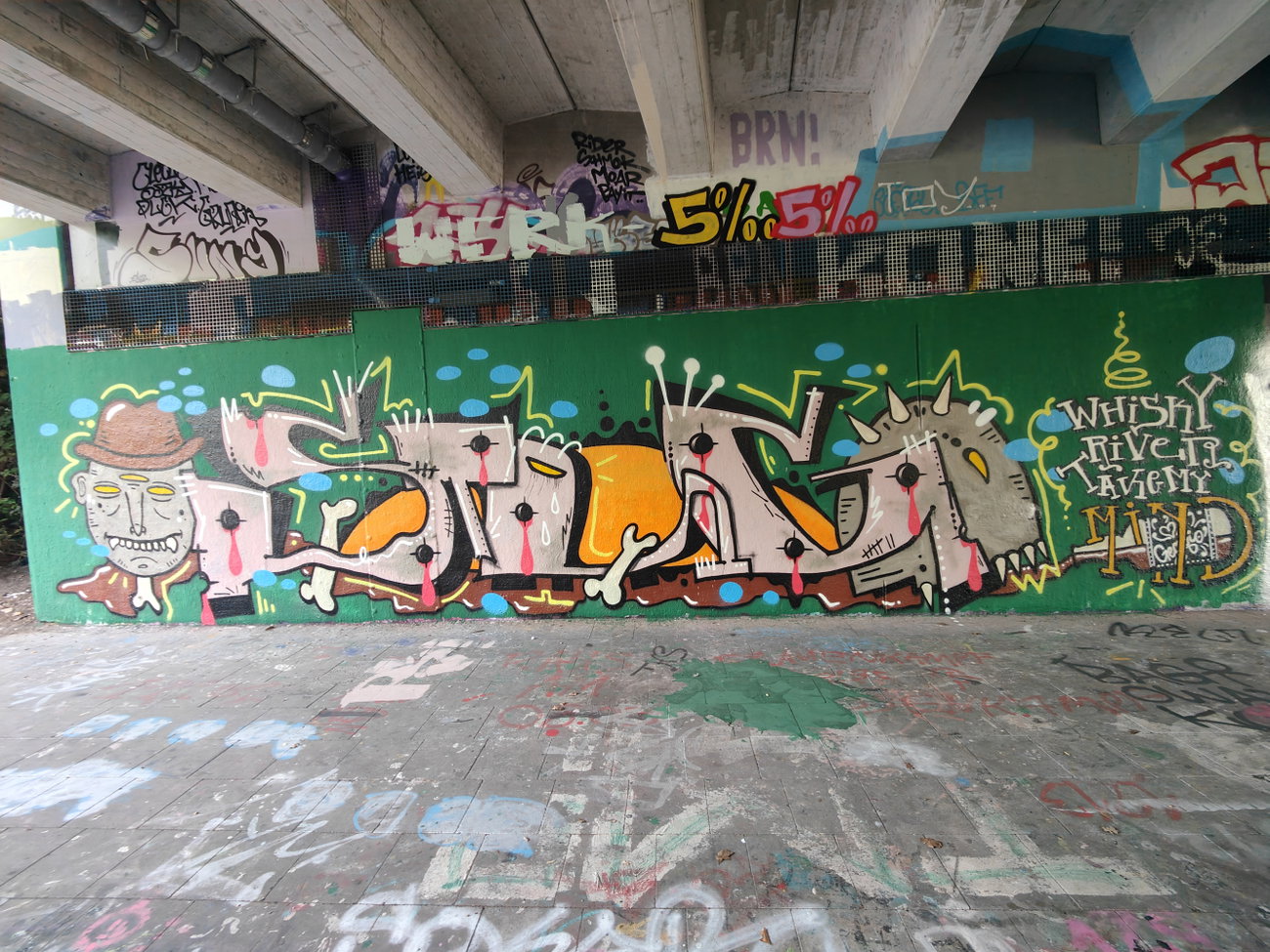 Graffiti Wall in Essen - Photo by Kico_one - Essen (2026)