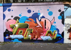 Graffiti Wall in Essen - Photo by Kico_one - Essen, Demon (2026)