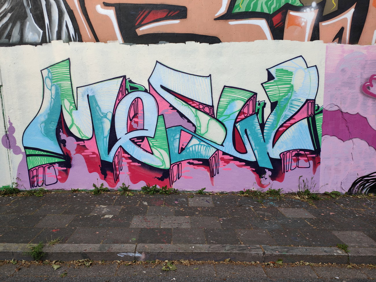 Graffiti Wall in Essen - Photo by Kico_one - Essen, Mesut (2026)