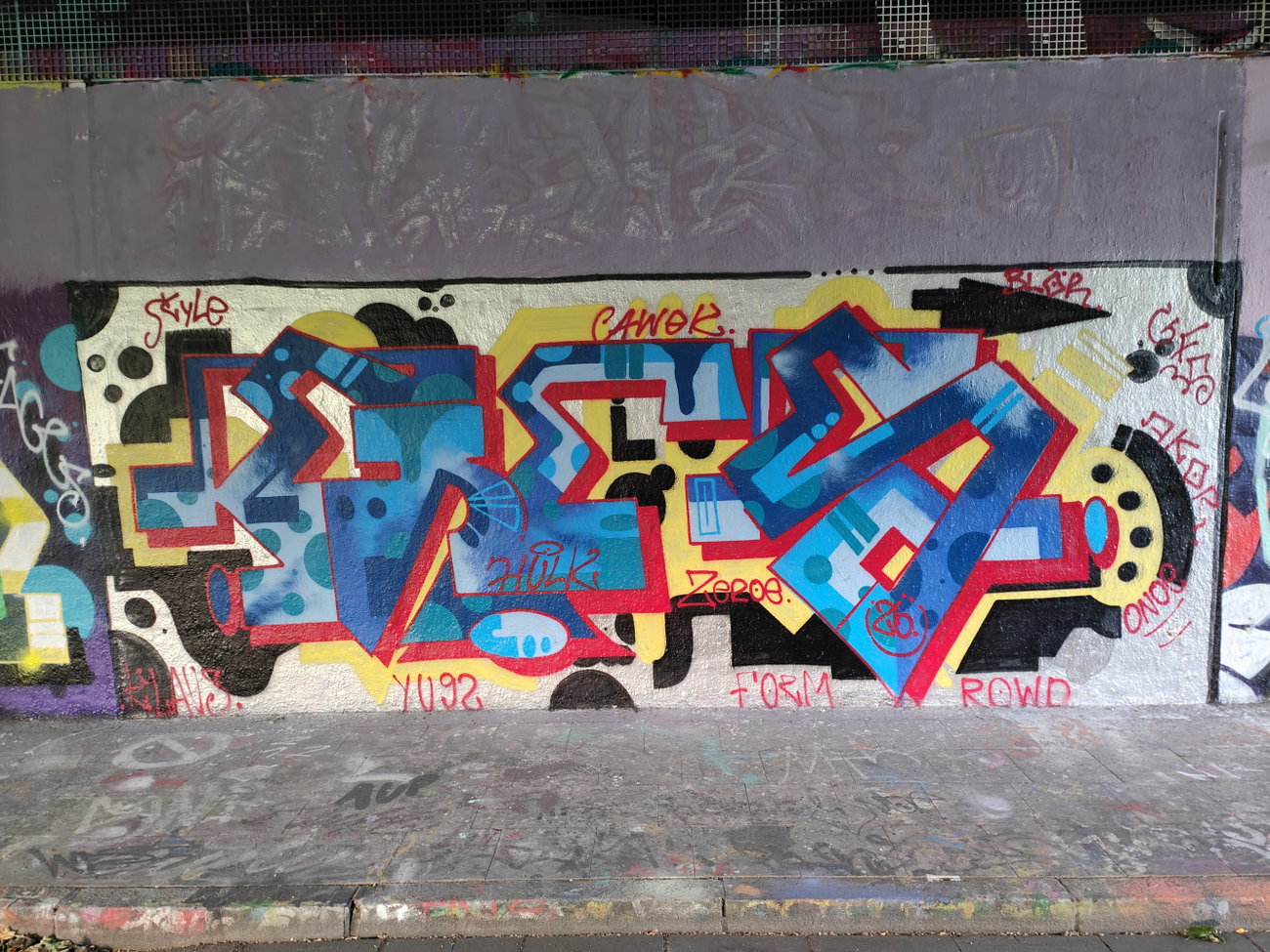 Graffiti Wall in Essen - Photo by Kico_one - Essen (2026)