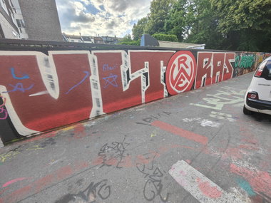 Graffiti Wall in Essen - Photo by Kico_one - Essen, Ultras, rwe (2026)