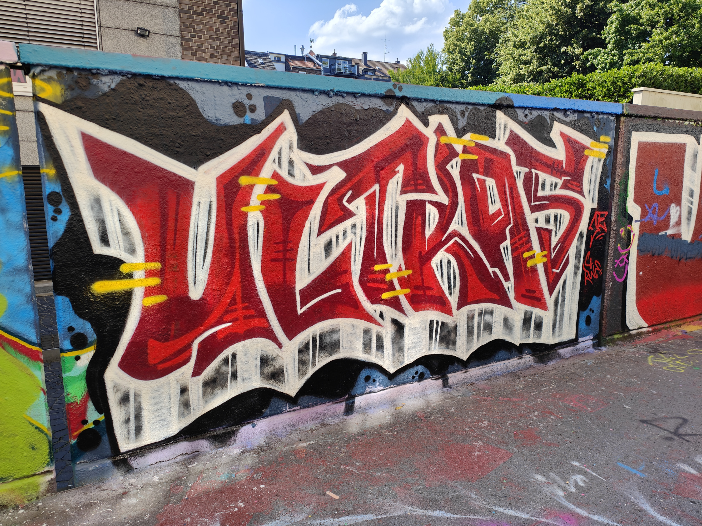 Graffiti Wall in Essen - Photo by Kico_one - Essen, Ultras, rwe (2026)