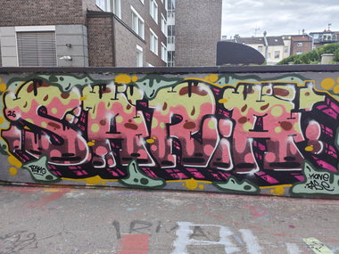 Graffiti Wall in Essen - Photo by Kico_one - Essen, Sara (2026)