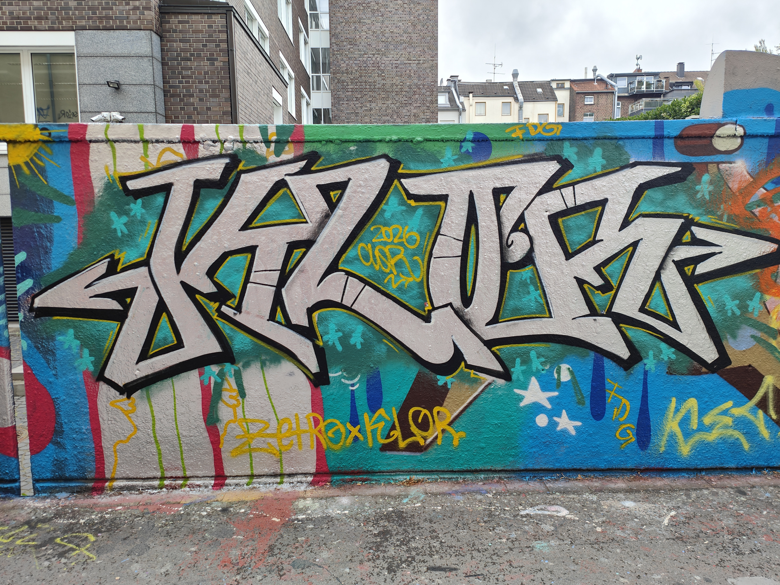 Graffiti Wall in Essen - Photo by Kico_one - Essen (2026)