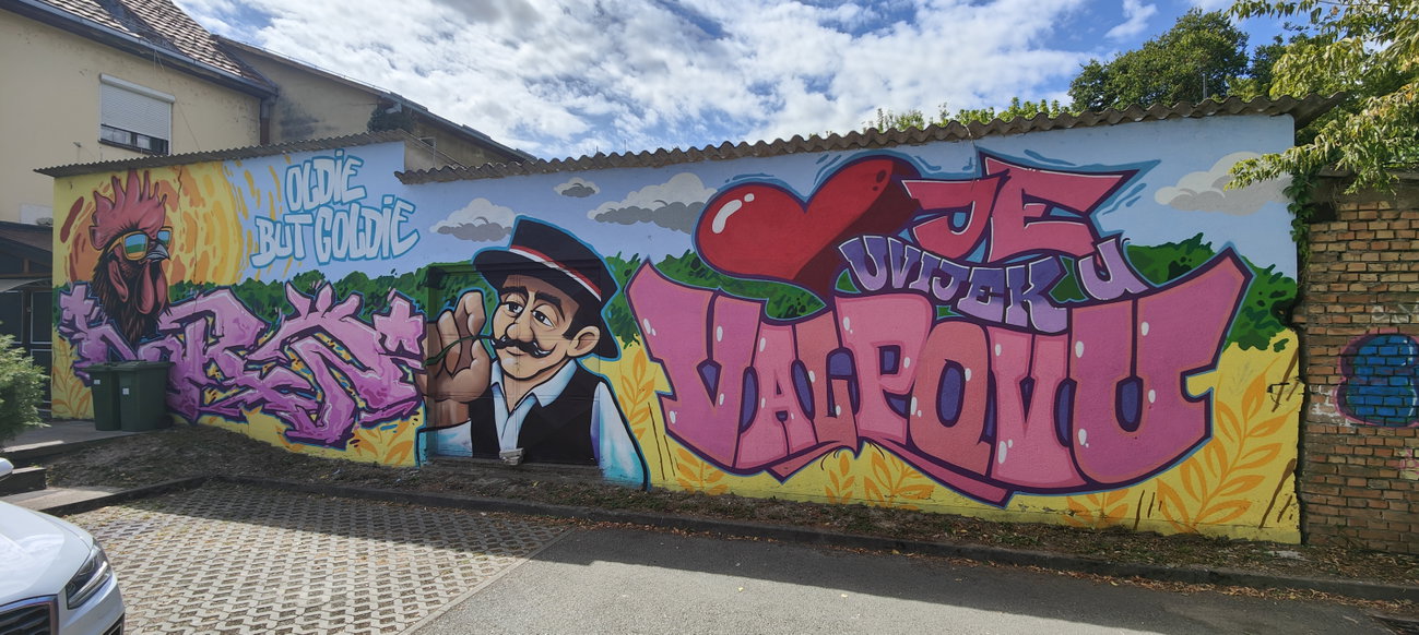 Graffiti Wall in Valpovo,croatia - Photo by Kico_one (2026)