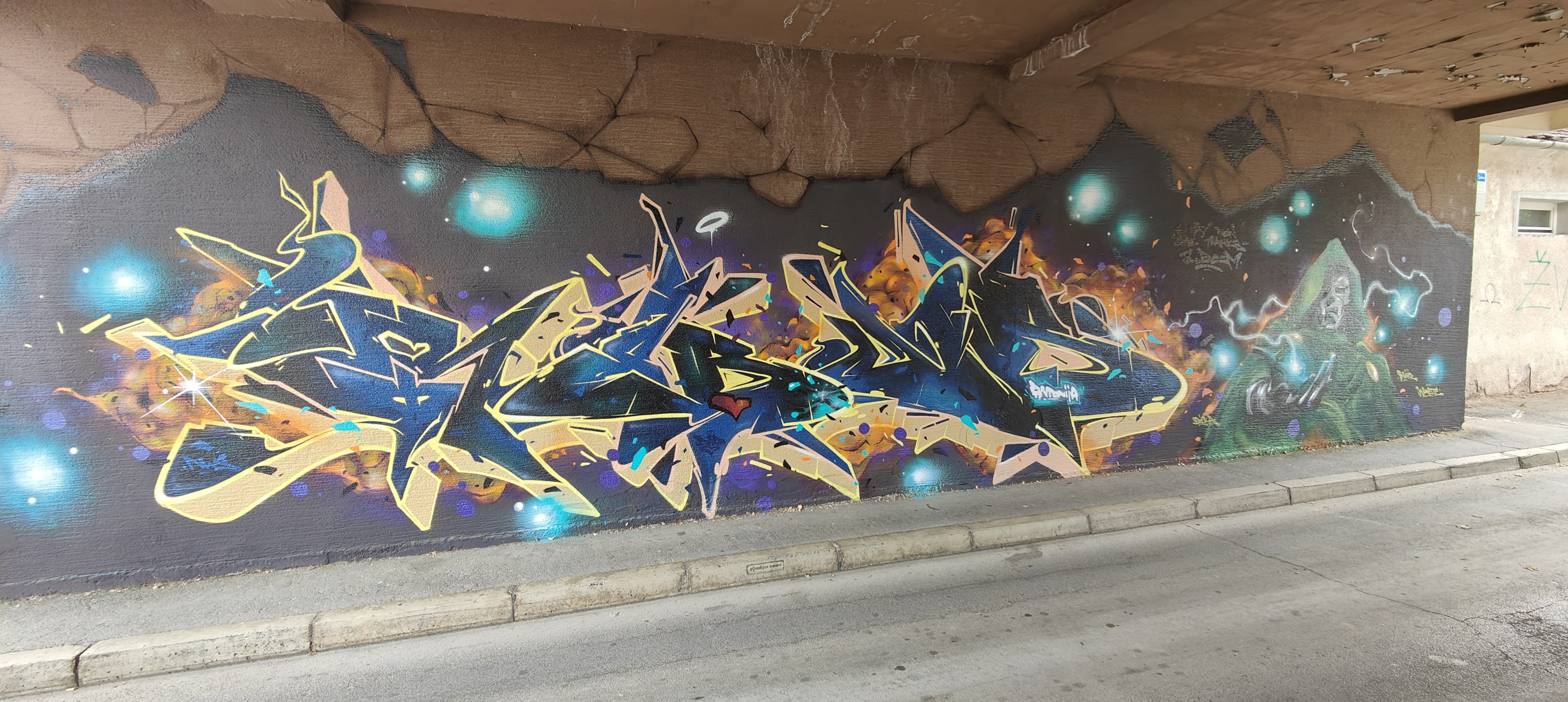 Graffiti Wall in Valpovo,croatia - Photo by Kico_one - Croatia, Valpovo, Rebus (2026)