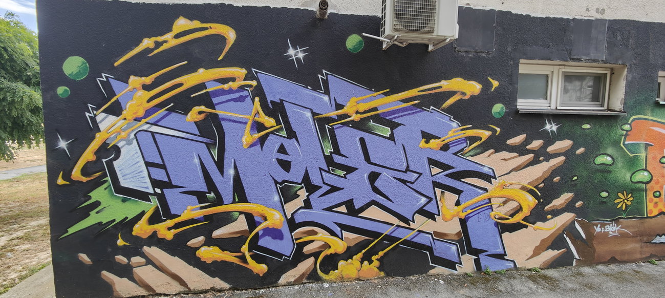 Graffiti Wall in Valpovo,croatia - Photo by Kico_one - Croatia, Valpovo, Moler (2026)