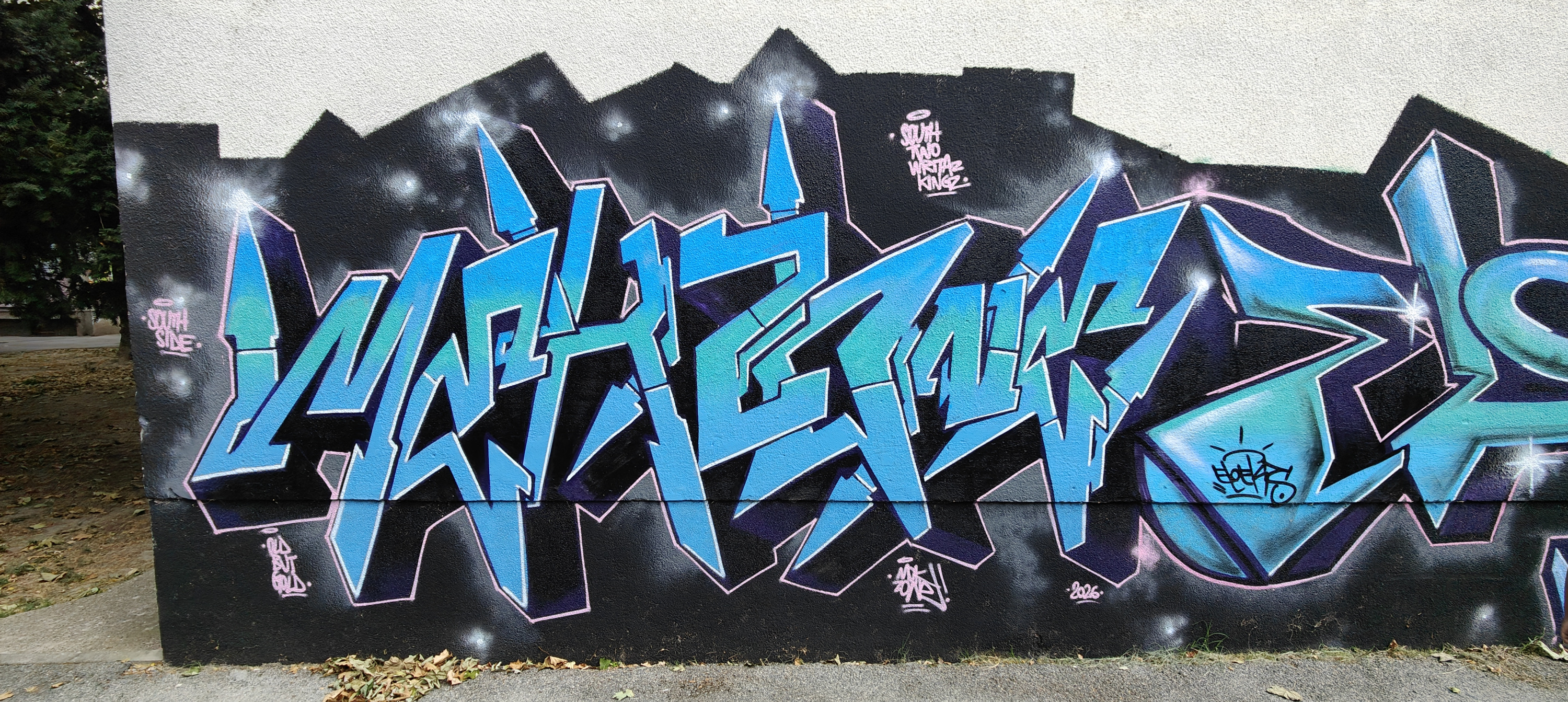 Graffiti Wall in Valpovo,croatia - Photo by Kico_one - Valpovo, Croatia, OBGcrew (2026)