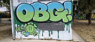 Graffiti Wall in Valpovo,croatia - Photo by Kico_one - Valpovo, Croatia, OBGcrew (2026)