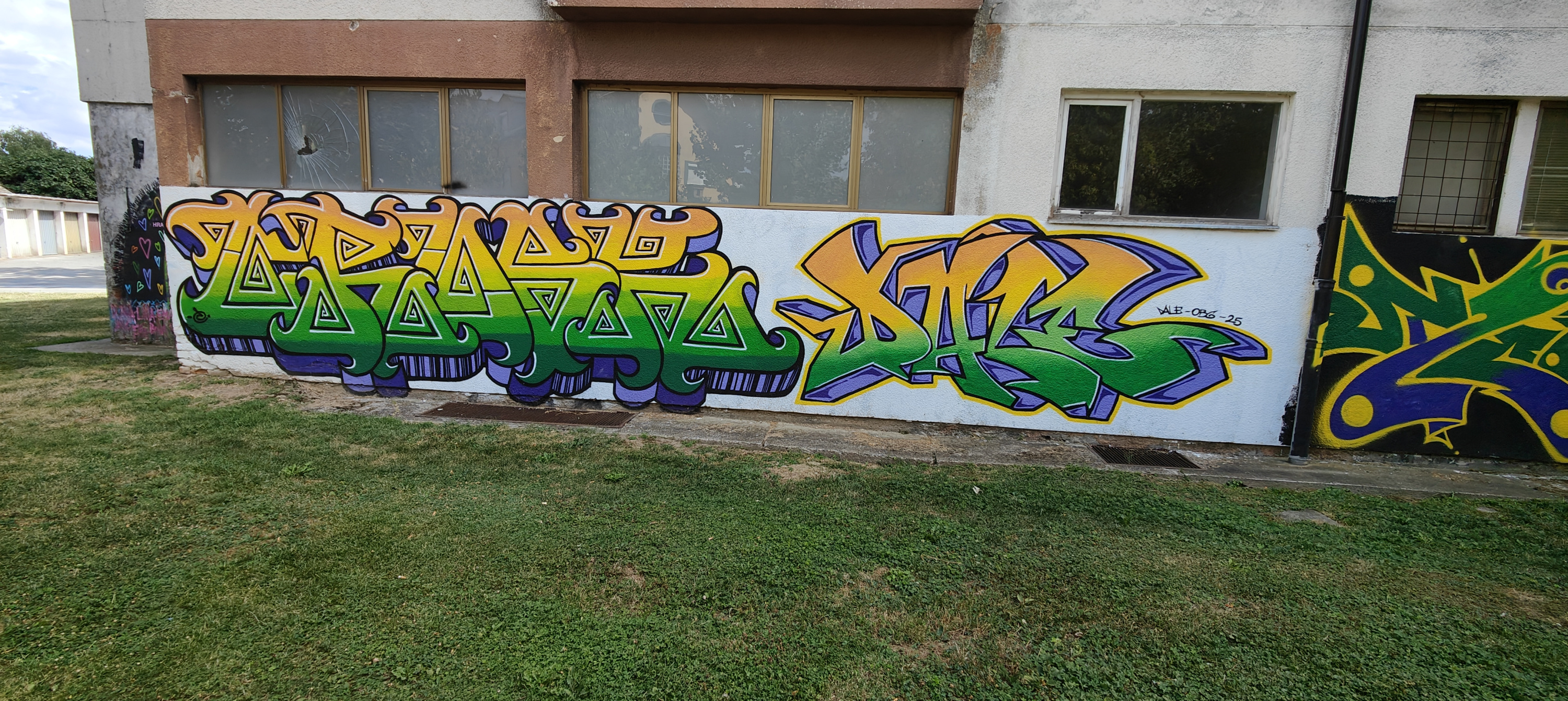 Graffiti Wall in Valpovo,croatia - Photo by Kico_one - Valpovo, Croatia, OBGcrew (2026)