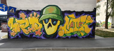 Graffiti Wall in Valpovo,croatia - Photo by Kico_one - Valpovo, Croatia, OBGcrew (2026)
