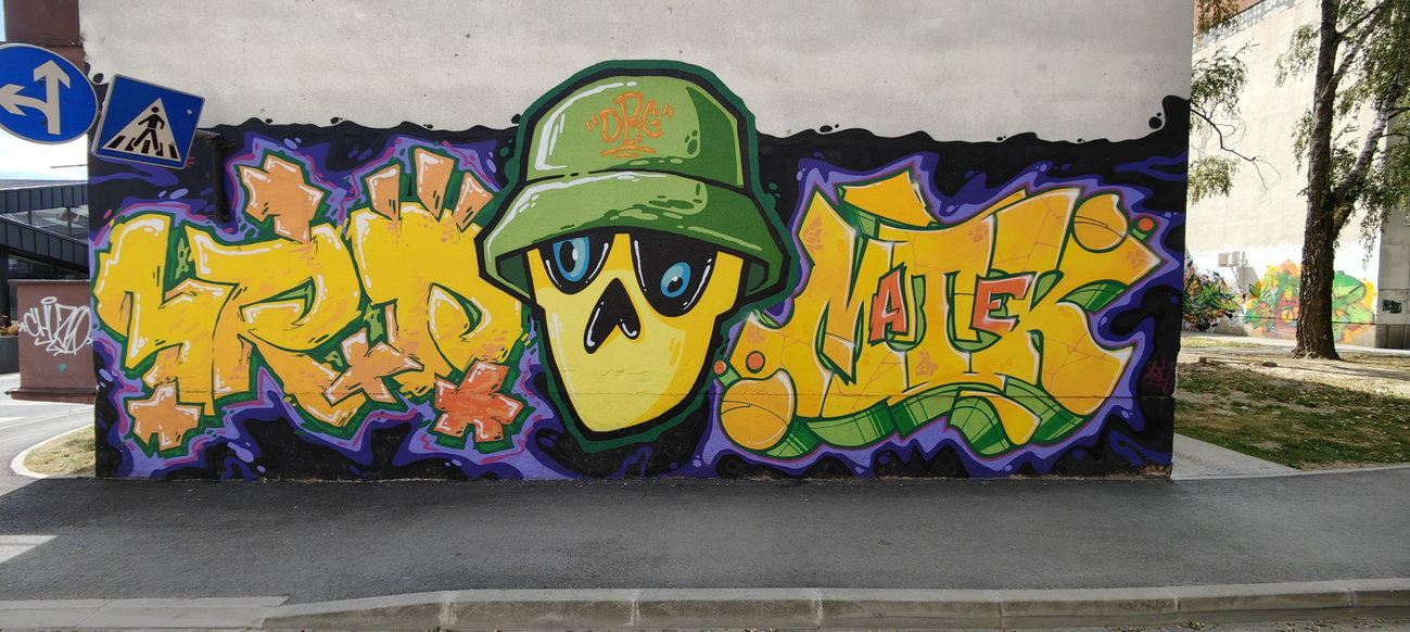 Graffiti Wall in Valpovo,croatia - Photo by Kico_one - Valpovo, Croatia, OBGcrew (2026)
