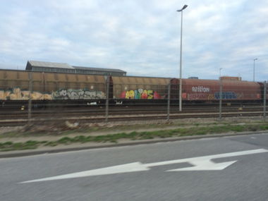 Graffiti Train - Photo by KidDerEuphorie