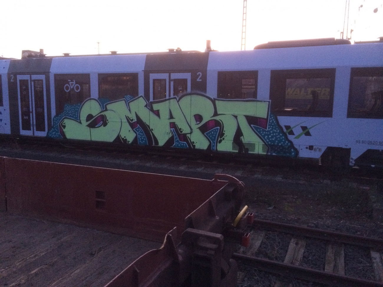 Graffiti Train - Photo by KidDerEuphorie