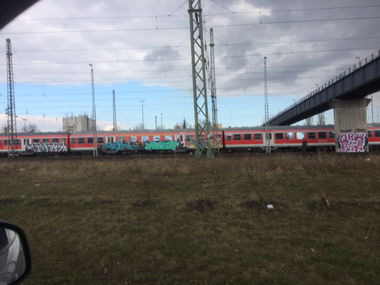 Graffiti Train - Photo by KidDerEuphorie