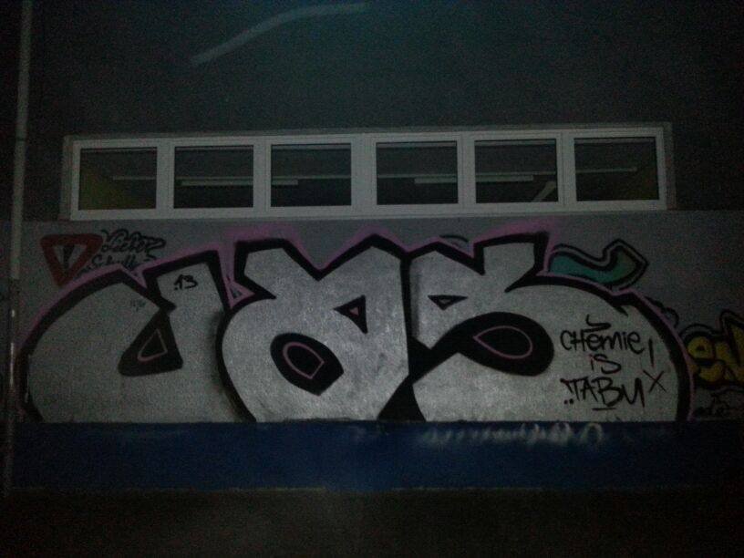 Graffiti Bombing - Photo by Kihr - Skarf, Uascrew, Take (2013)