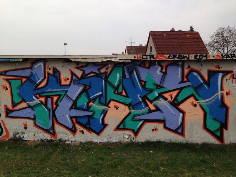 Graffiti Wall - Photo by Kihr - Kihr, Skarf, Uas (2014)