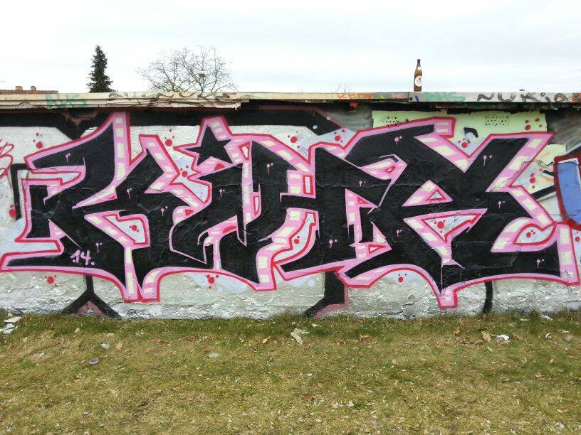 Graffiti Wall - Photo by Kihr - Kihr, Uas, Rathenow (2014)