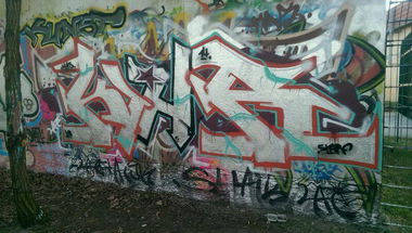 Graffiti Wall - Photo by Kihr - kihr, uas, rathenow (2014)