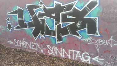 Graffiti Wall - Photo by Kihr - Uas, Skarf, kihr (2014)