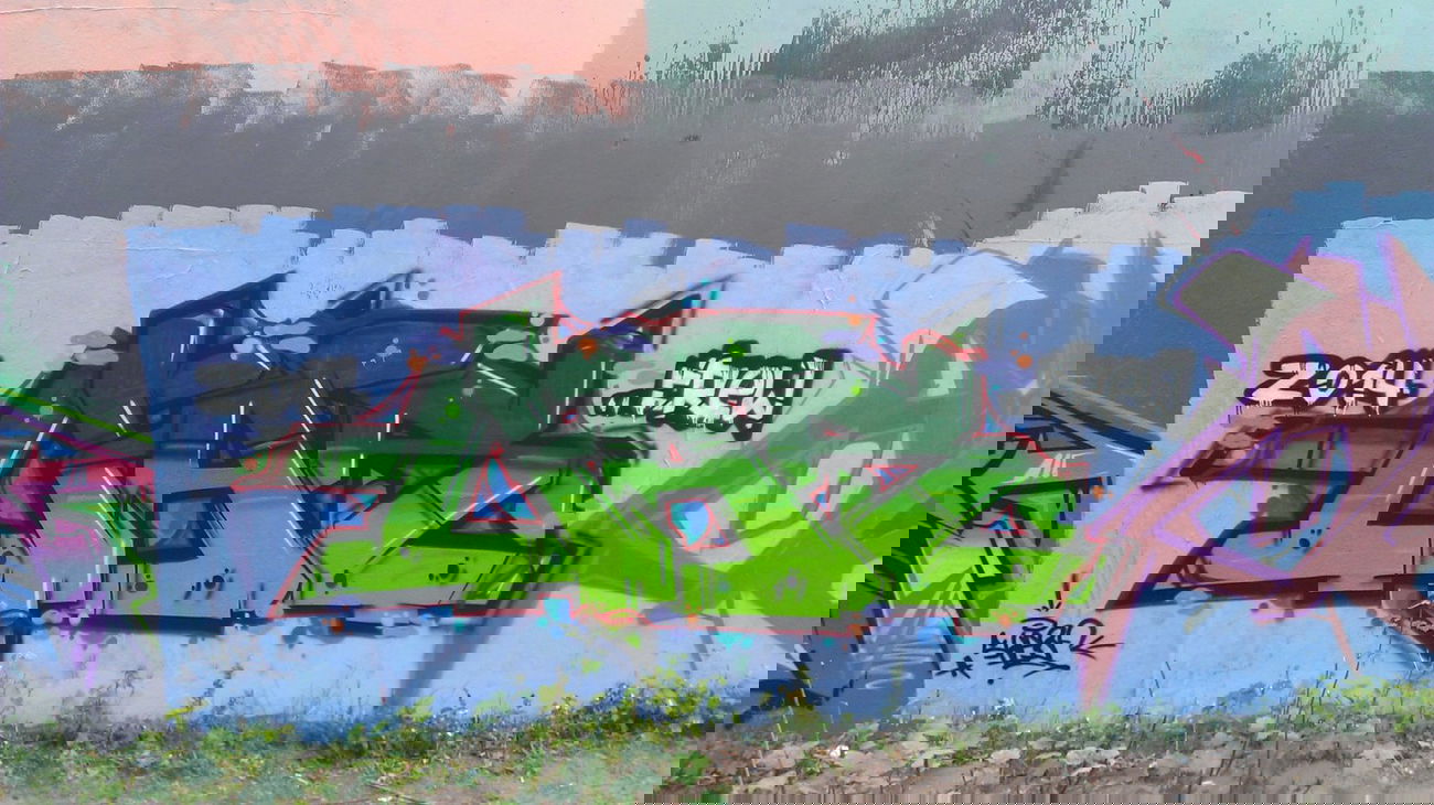 Graffiti Wall - Photo by Kihr - skarf, kihr, USA (2014)