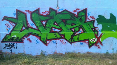 Graffiti Wall - Photo by Kihr - USA, skarf, kihr (2014)