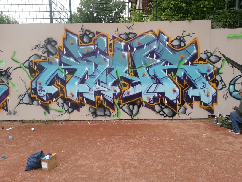 Graffiti Wall - Photo by Kihr - kihr, Uas, rathenow (2014)