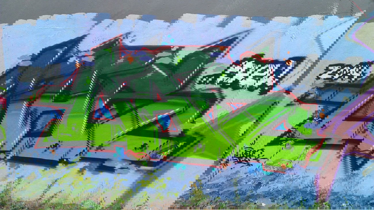 Graffiti Wall - Photo by Kihr - uas, kihr, skarf (2014)