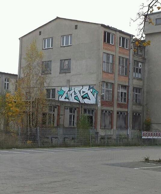 Graffiti Bombing - Photo by Kihr - uas, rathenow, brb (2015)