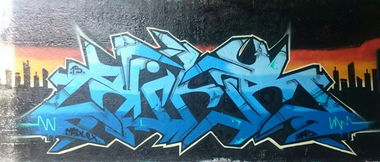 Graffiti Wall in Amsterdam - Photo by Kihr - kihr, madlox, amsterdam (2015)