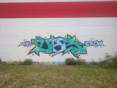 Graffiti Wall - Photo by Kihr - uas, skarf, kihr (2015)