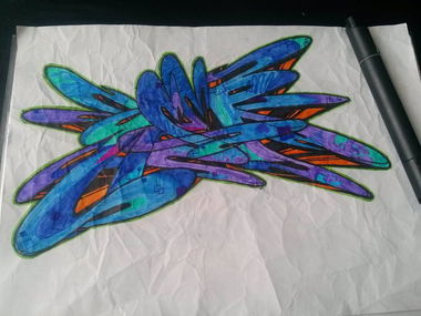 Graffiti Sketch - Photo by KillTheSystem