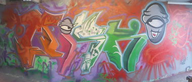 Graffiti Wall - Photo by KillTheSystem - Misk (2014)