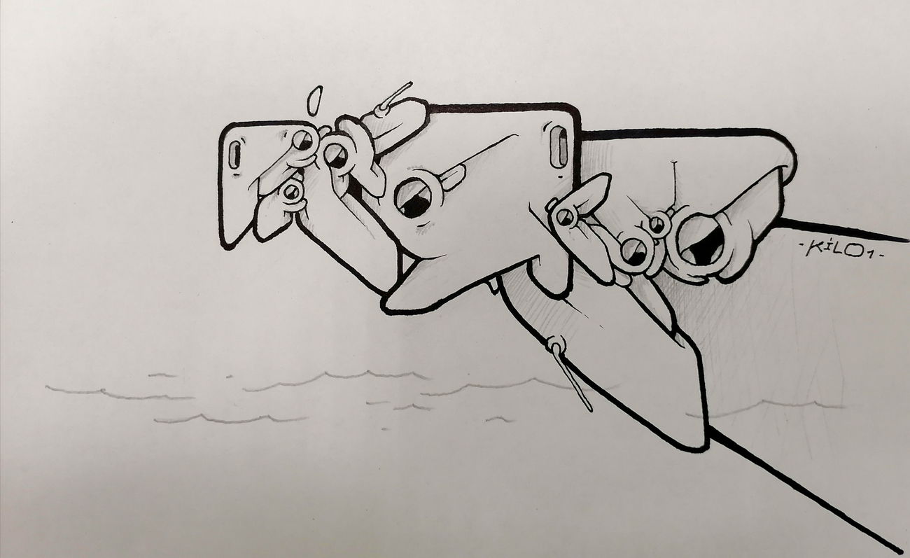 Graffiti Sketch - Photo by Kilo1 - Kilo1