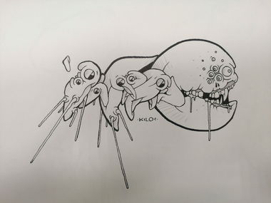 Graffiti Sketch - Photo by Kilo1 - Kilo1